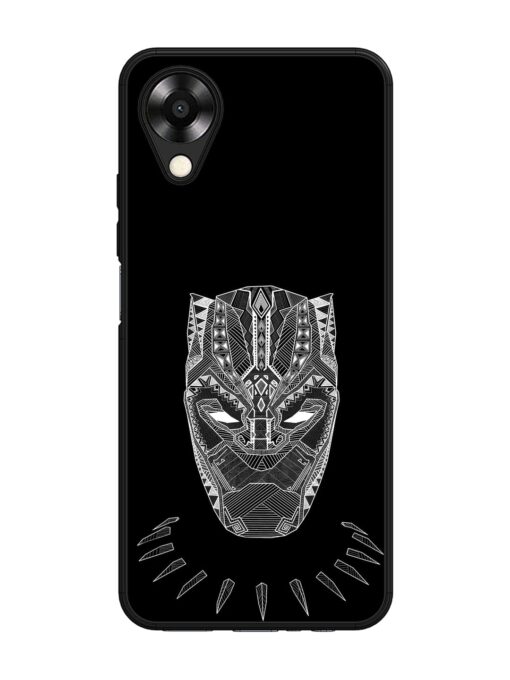 Fictional Art Glossy Metal Phone Cover for Oppo A17K