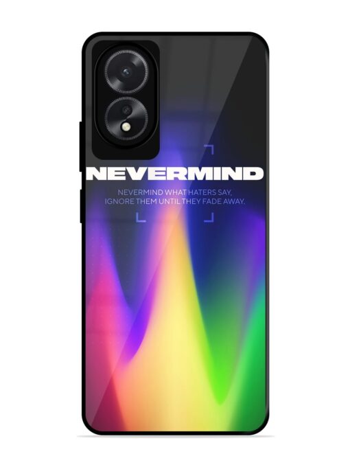 Nevermind Glossy Metal Phone Cover for Oppo A18