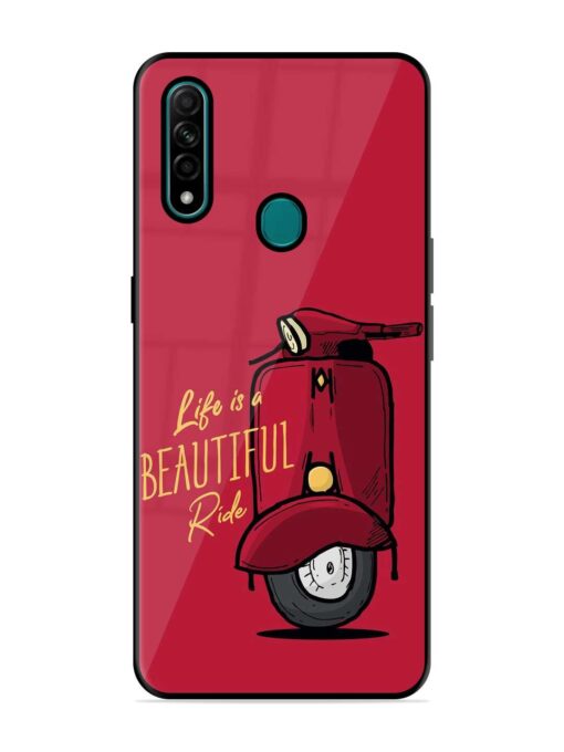 Life Is Beautiful Rides Glossy Metal Phone Cover for Oppo A31