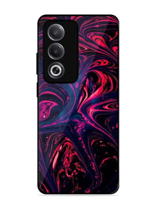 Abstract Background Glossy Metal Phone Cover for Oppo A3 Pro (5G) Zapvi