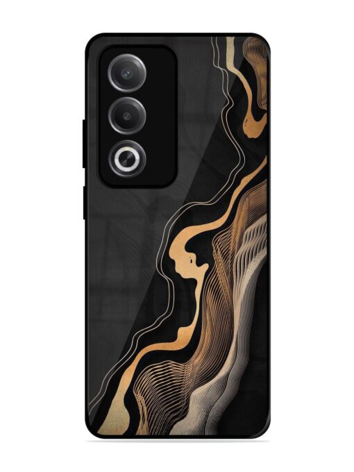 Abstract Art Glossy Metal TPU Phone Cover for Oppo A3 Pro (5G) Zapvi