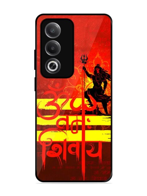 Illustration Lord Shiva Glossy Metal TPU Phone Cover for Oppo A3 Pro (5G) Zapvi