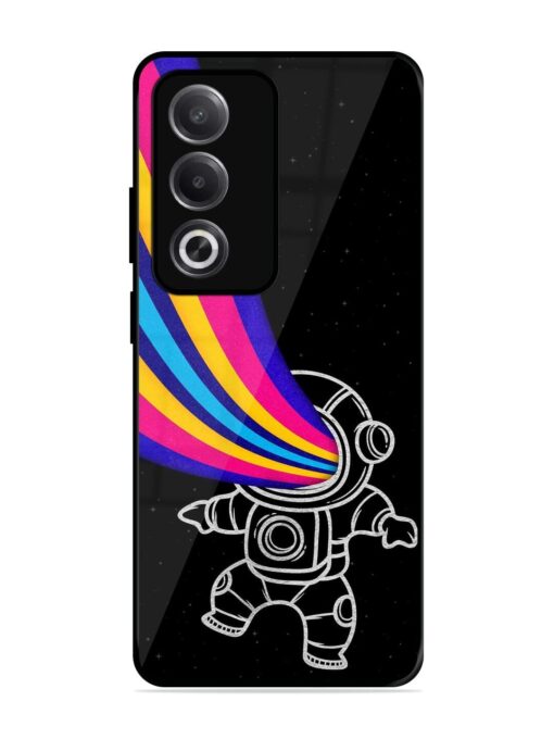 Astronaut Glossy Metal TPU Phone Cover for Oppo A3 Pro (5G) Zapvi