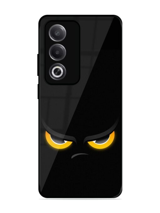 Scary Yellow Eye Glossy Metal TPU Phone Cover for Oppo A3 Pro (5G) Zapvi