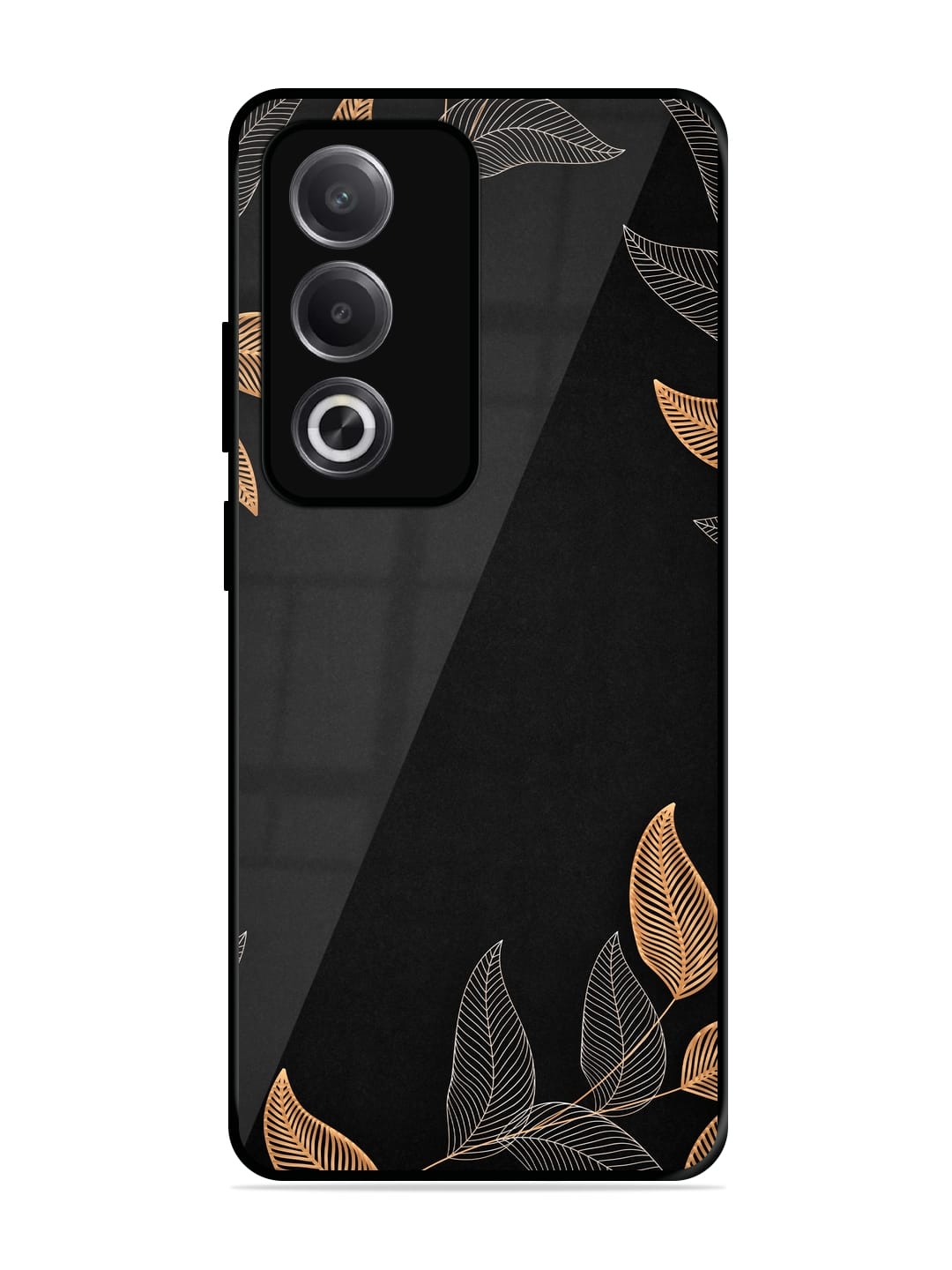 Buy Foliage Art Glossy Metal Phone Cover for Oppo A3 Pro (5G) at