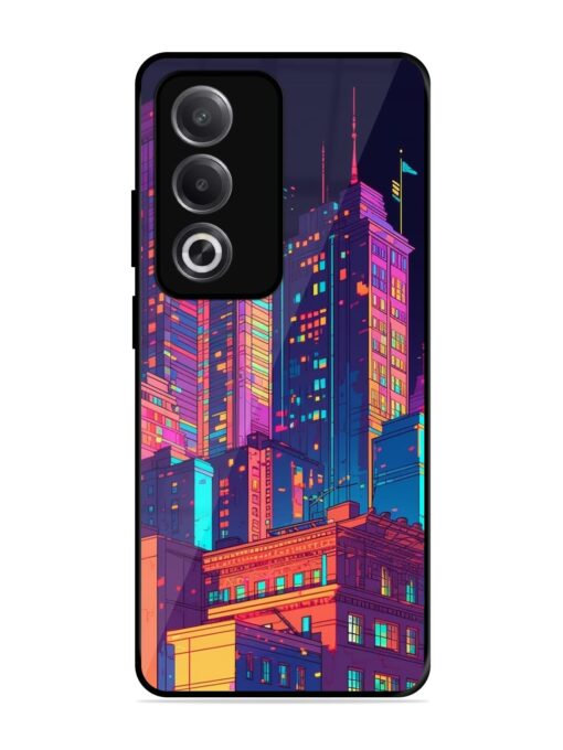 City View Glossy Metal Phone Cover for Oppo A3 Pro (5G)