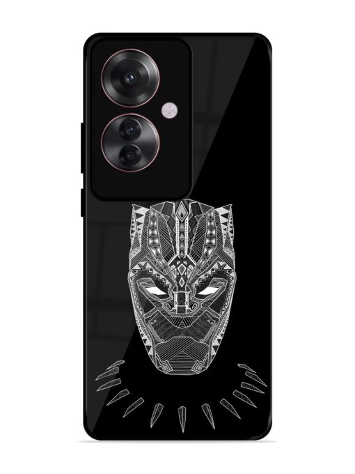 Fictional Art Glossy Metal Phone Cover for Oppo F25 Pro (5G) Zapvi