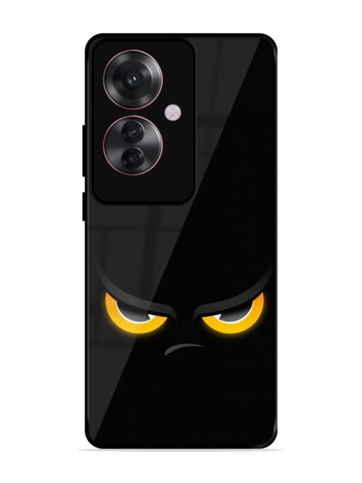 Cartoon Eye Glossy Metal Phone Cover for Oppo F25 Pro (5G) Zapvi