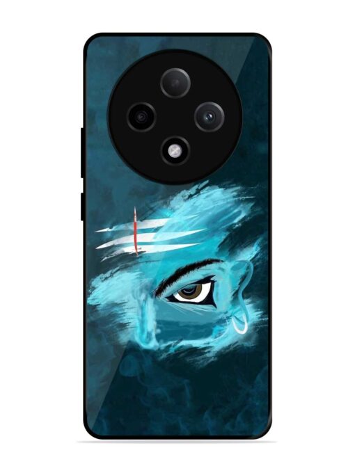 Lord Shiva Glossy Metal Phone Cover for Oppo F27 Pro Plus (5G) Zapvi