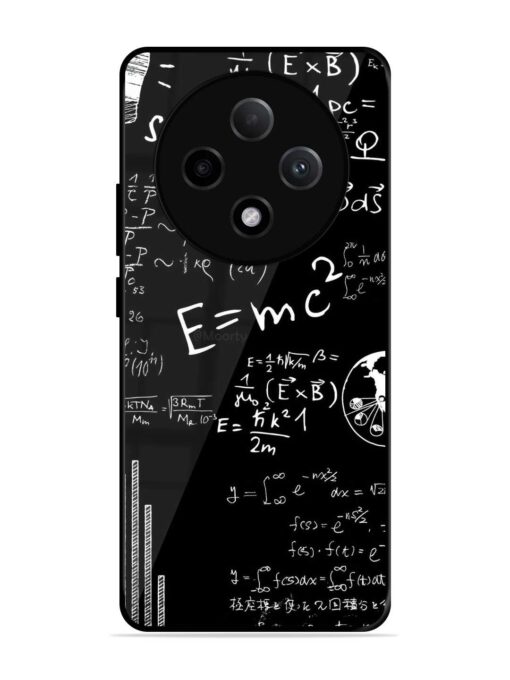 E=Mc2 Mass?Energy Equivalence Glossy Metal Phone Cover for Oppo F27 Pro Plus (5G) Zapvi