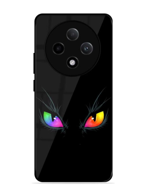 Cat Eyes Glossy Metal Phone Cover for Oppo F27 Pro Plus (5G) Zapvi