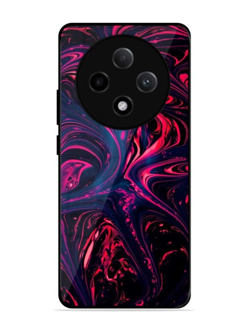 Abstract Background Glossy Metal Phone Cover for Oppo F27 Pro Plus (5G) Zapvi