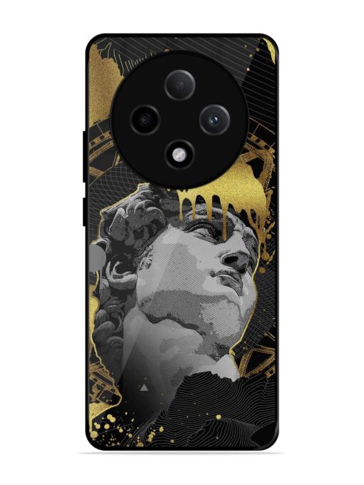 Roman Face Glossy Metal Phone Cover for Oppo F27 Pro Plus (5G) Zapvi