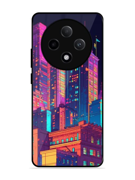 City View Glossy Metal Phone Cover for Oppo F27 Pro Plus (5G) Zapvi