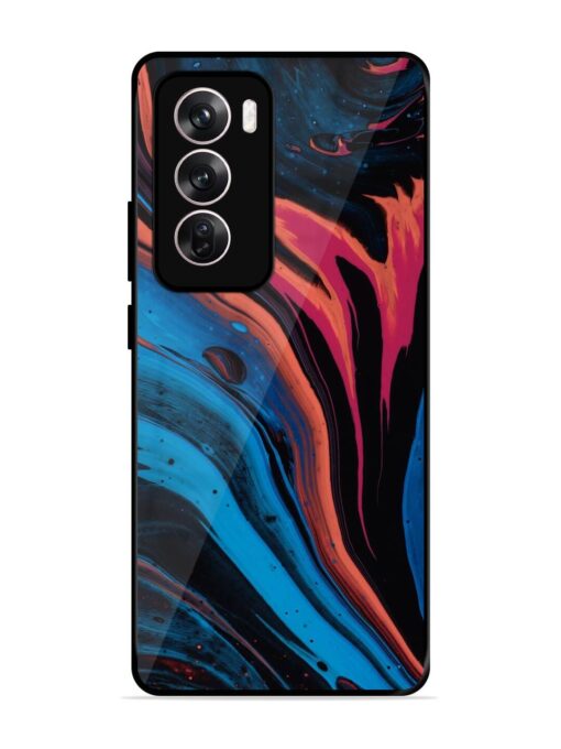 Liquefied Art Glossy Metal TPU Phone Cover for Oppo Reno 12 Pro (5G) Zapvi