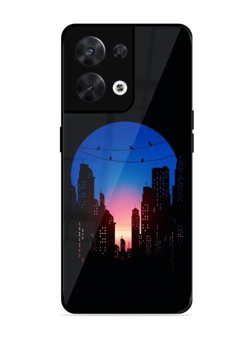 Minima City Vibe Glossy Metal Phone Cover for Oppo Reno 8 (5G) Zapvi