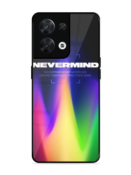 Nevermind Glossy Metal Phone Cover for Oppo Reno 8 (5G) Zapvi