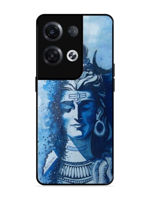 Shiv Art Glossy Metal Phone Cover for Oppo Reno 8 Pro (5G) Zapvi