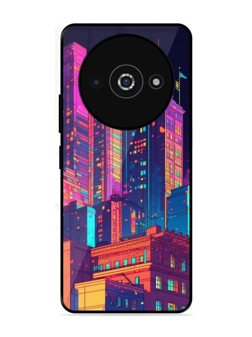 City View Glossy Metal Phone Cover for Poco C61