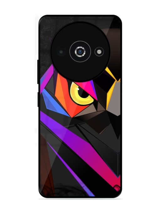 Wpap Owl Glossy Metal Phone Cover for Poco C61