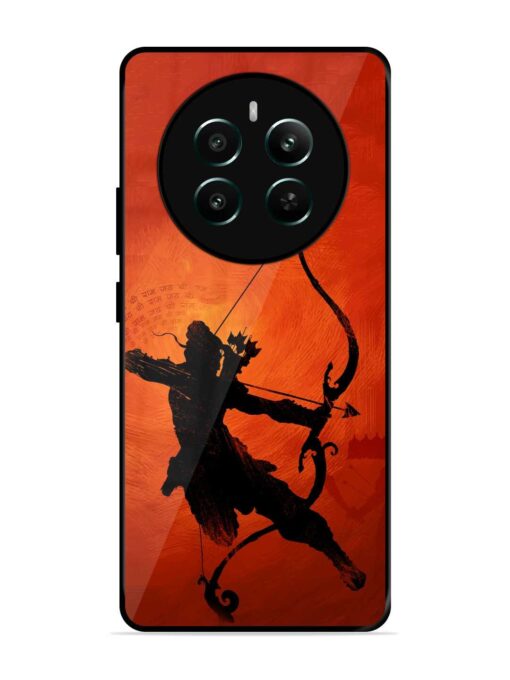 Illustration Lord Rama Glossy Metal Phone Cover for Realme 12 Plus (5G)