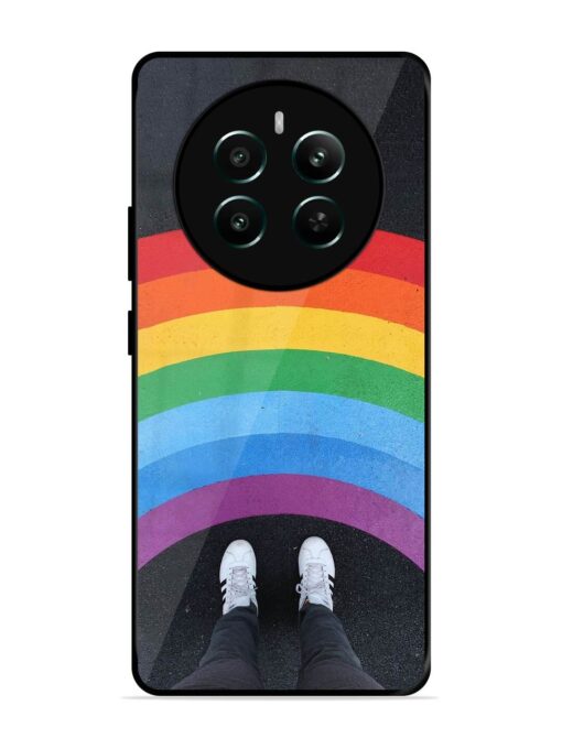 Legs Rainbow Glossy Metal TPU Phone Cover for Realme 12 Plus (5G)