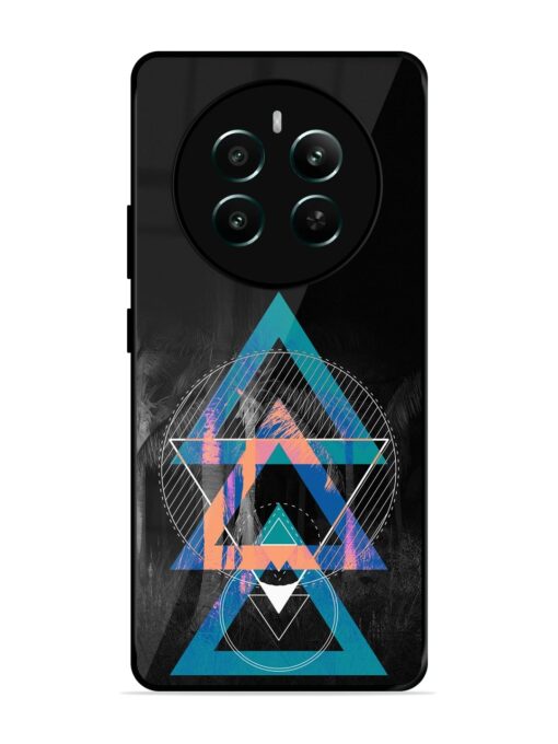 Indie Cross Glossy Metal Phone Cover for Realme 12 Plus (5G)