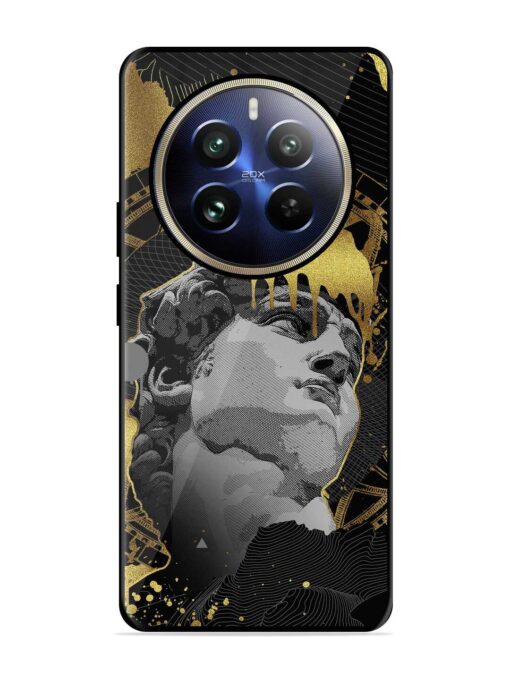 Roman Face Glossy Metal Phone Cover for Realme 12 Pro Plus (5G)