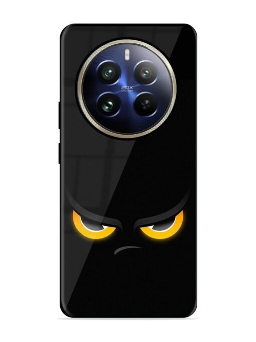 Scary Yellow Eye Glossy Metal TPU Phone Cover for Realme 12 Pro Plus (5G) Zapvi