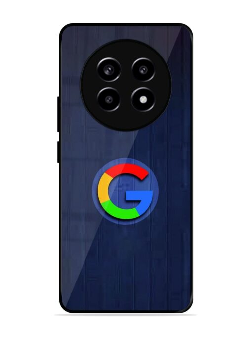 Google Logo Printed Glossy Metal TPU Phone Cover for Realme 13 Pro (5G)