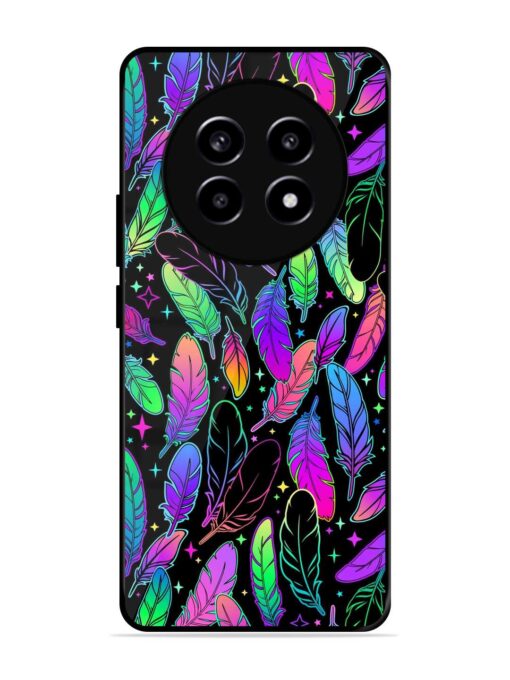 Bright Multi Colored Seamless Glossy Metal Phone Cover for Realme 13 Pro (5G)