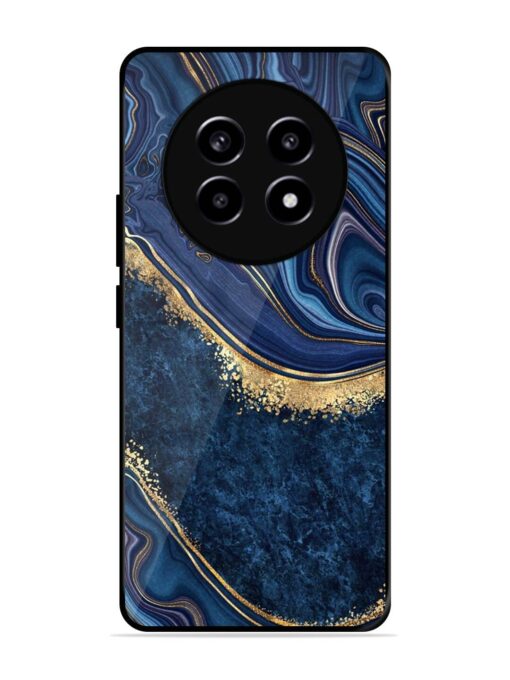 Abstract Background Blue Glossy Metal TPU Phone Cover for Realme 13 Pro (5G) Zapvi