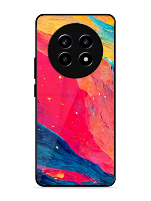 Starry Night Glossy Metal Phone Cover for Realme 13 Pro (5G)