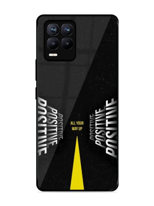 All Your Way Up Positive Glossy Metal Phone Cover for Realme 8 (4G)