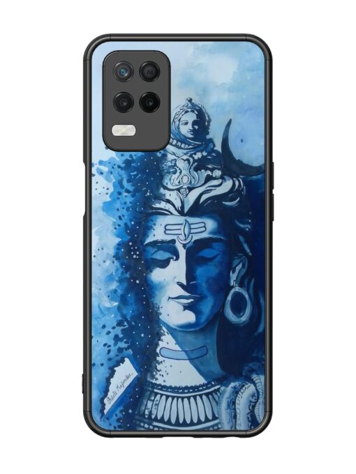 Shiv Art Glossy Metal Phone Cover for Realme 8 (5G)