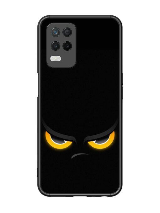 Scary Yellow Eye Glossy Metal TPU Phone Cover for Realme 8 (5G)