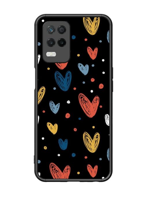 Happy Valentines Day Glossy Metal TPU Phone Cover for Realme 8 (5G)