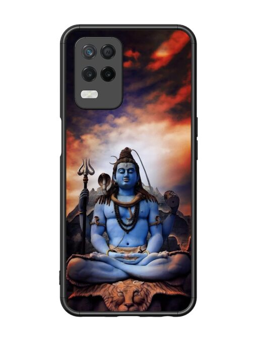 Jai Jai Shiv Glossy Metal Phone Cover for Realme 8 (5G) Zapvi