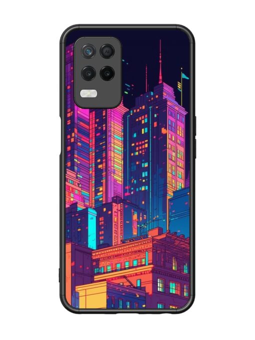 City View Glossy Metal Phone Cover for Realme 8 (5G)