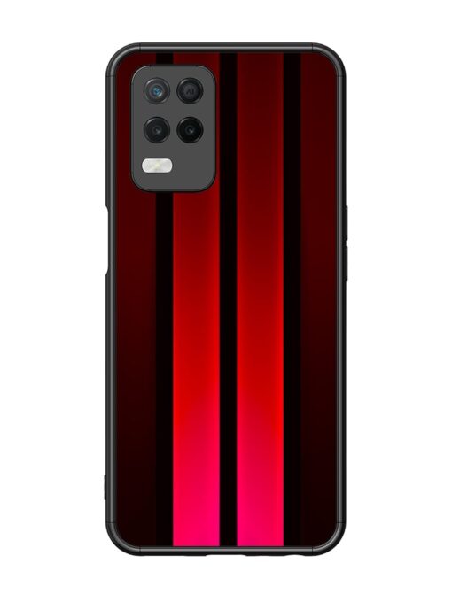 Netlix Ribbons Glossy Metal Phone Cover for Realme 8 (5G)