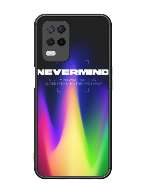 Nevermind Glossy Metal Phone Cover for Realme 8 (5G) Zapvi