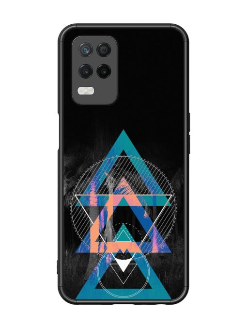 Indie Cross Glossy Metal Phone Cover for Realme 8 (5G)