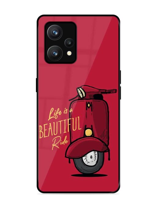 Life Is Beautiful Rides Glossy Metal Phone Cover for Realme 9 (4G) Zapvi