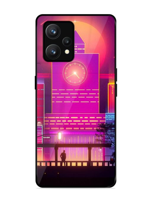 Clock Tower Glossy Metal TPU Phone Cover for Realme 9 (4G)