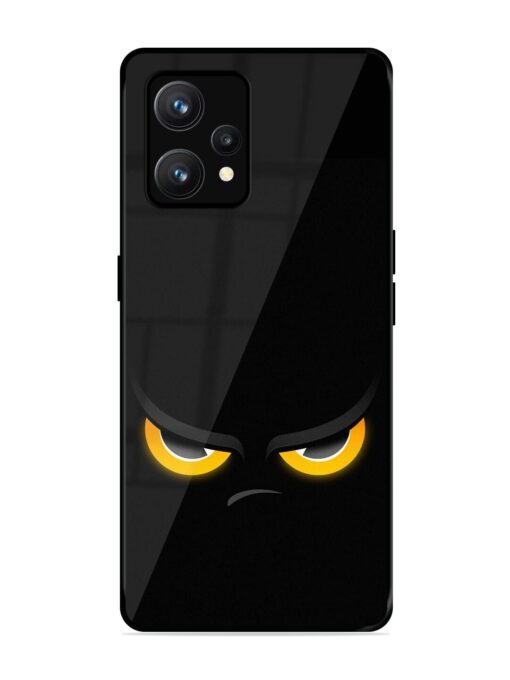 Scary Yellow Eye Glossy Metal TPU Phone Cover for Realme 9 (4G)