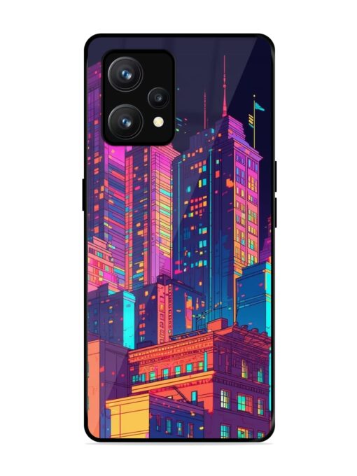 City View Glossy Metal Phone Cover for Realme 9 (4G)