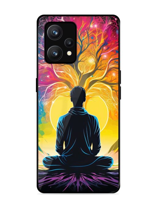 Mind Colourful Glossy Metal Phone Cover for Realme 9 (4G)