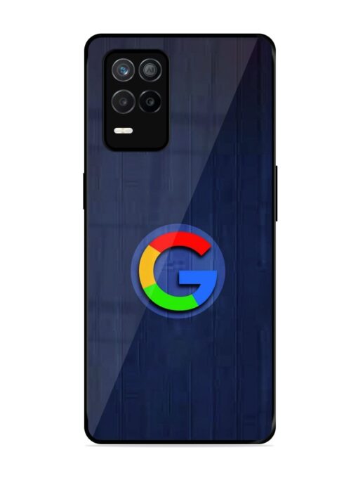 Google Logo Printed Glossy Metal TPU Phone Cover for Realme 9 (5G)