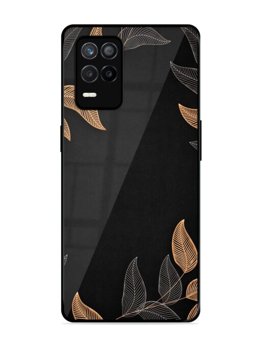 Foliage Art Glossy Metal Phone Cover for Realme 9 (5G)