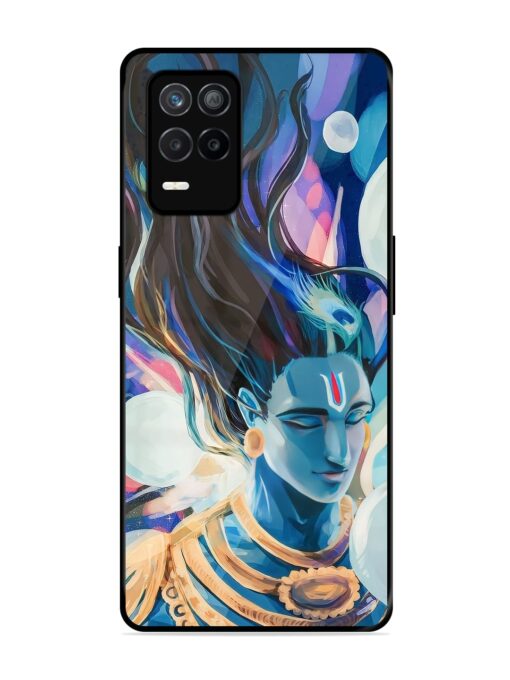 Bhagwan Sri Krishna Glossy Metal Phone Cover for Realme 9 (5G)